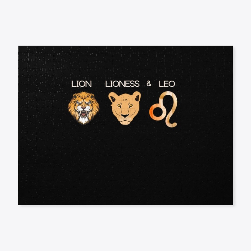 Lion,Lioness & leo
