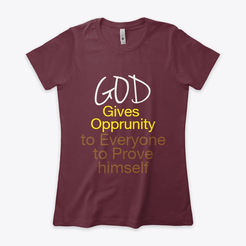 God GIves Opportunity