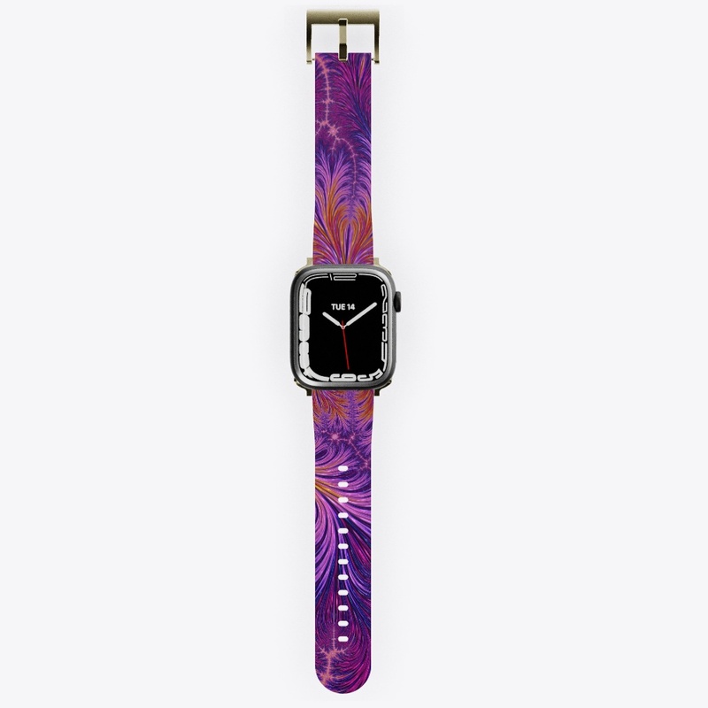 Boho Funky Abstract Feather Fractal