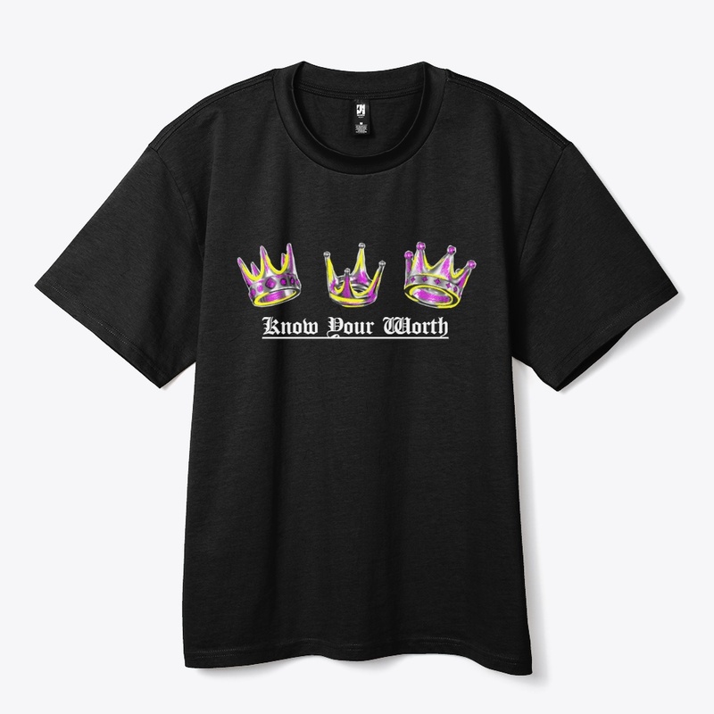 Know Your Worth Crowned black 
