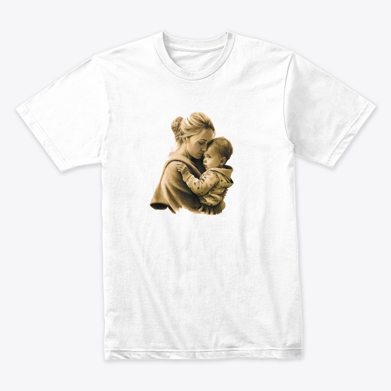 Motherand child love design 