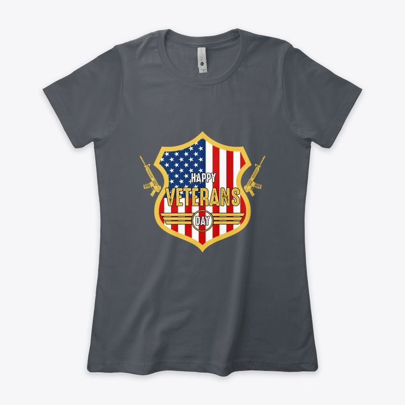 Happy Veterans Day T Shirt Design