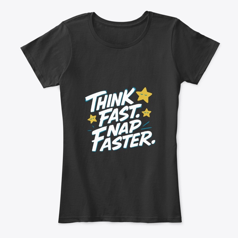 Abyssinian Cat Quote - Think Fast Tee