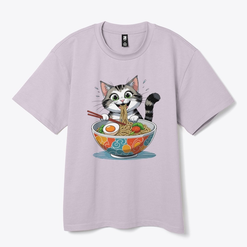 Happy Noodle Cat