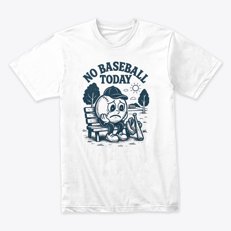 No Baseball Sad Boy Tee