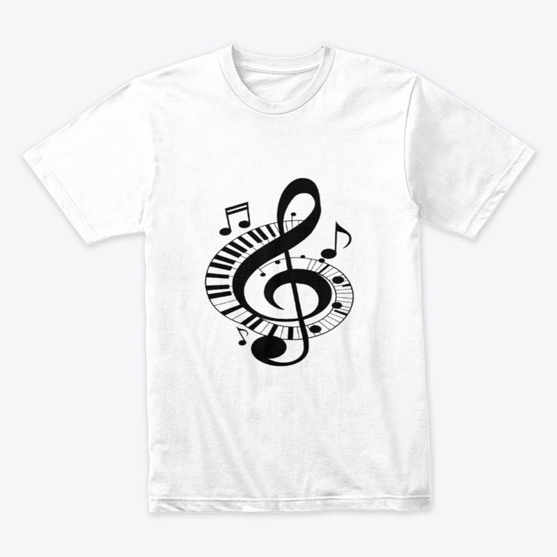  Musical Notes T-shirt Art for Musicians