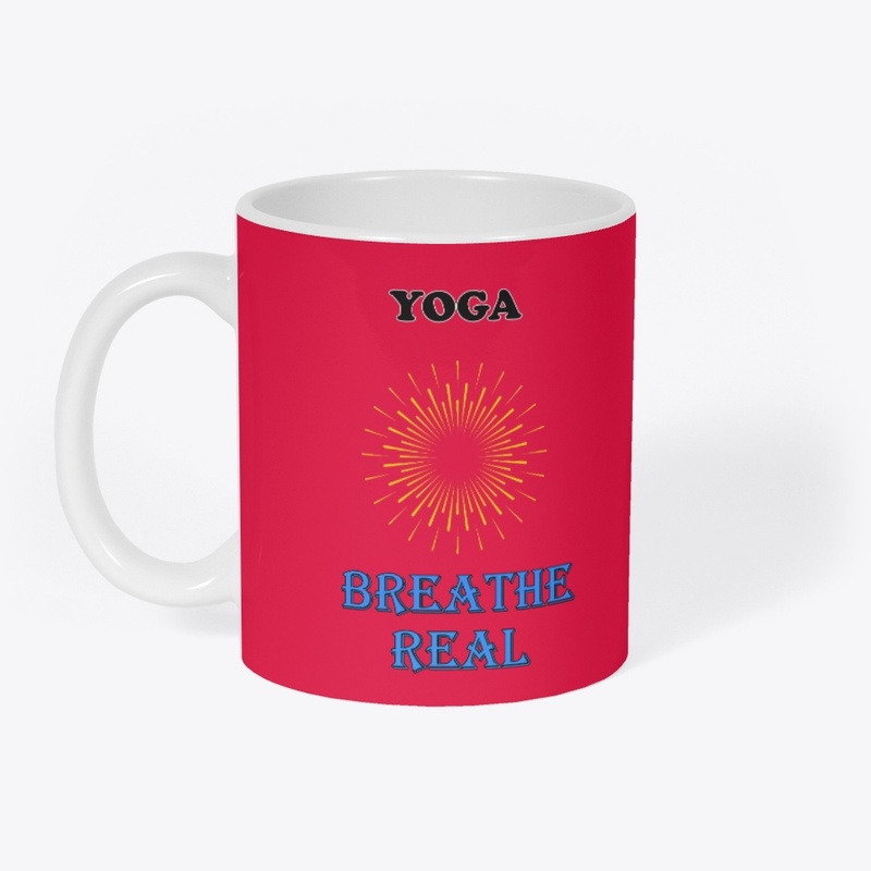 Yoga Breathe real T shirt 