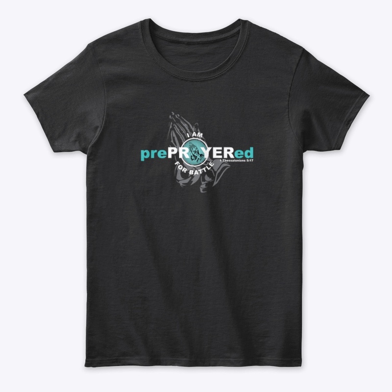 prePRAYERed For Battle (Praying Hands) 