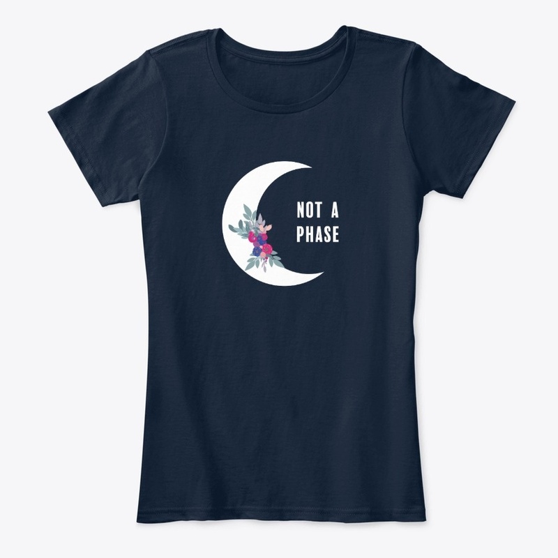 Not a Phase Crescent Moon Bi Flowers