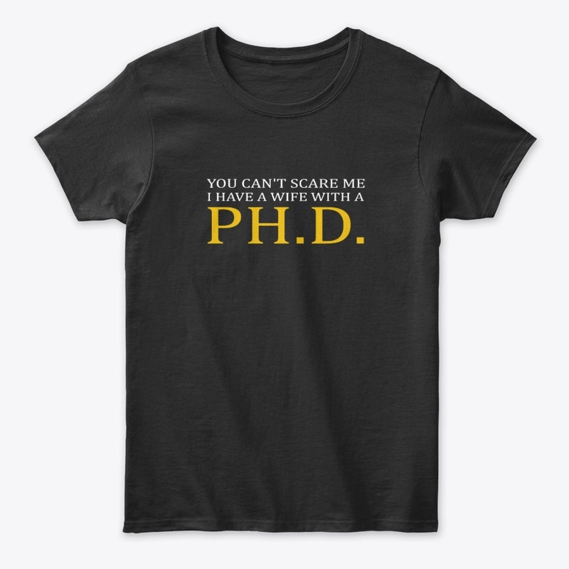 Funny Husband Wife Ph.D. Pride Design