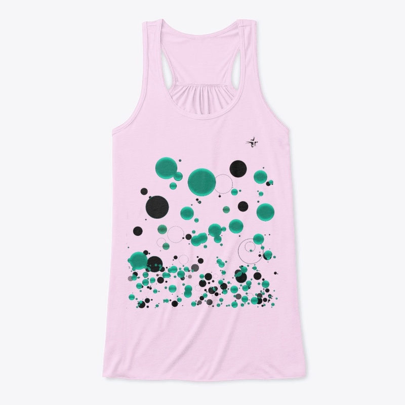Blue bubbles Tank Top 
