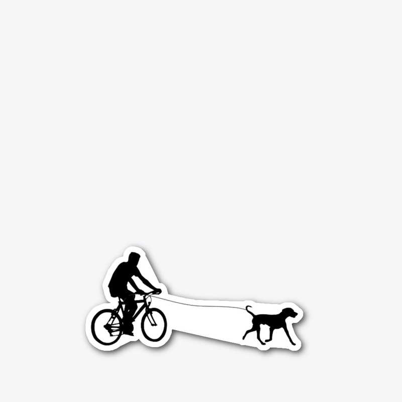 Bikejoring, Cycling with a dog, Puppy