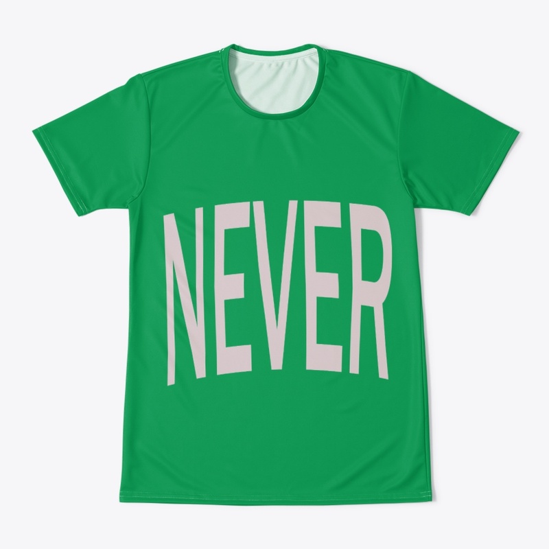 never