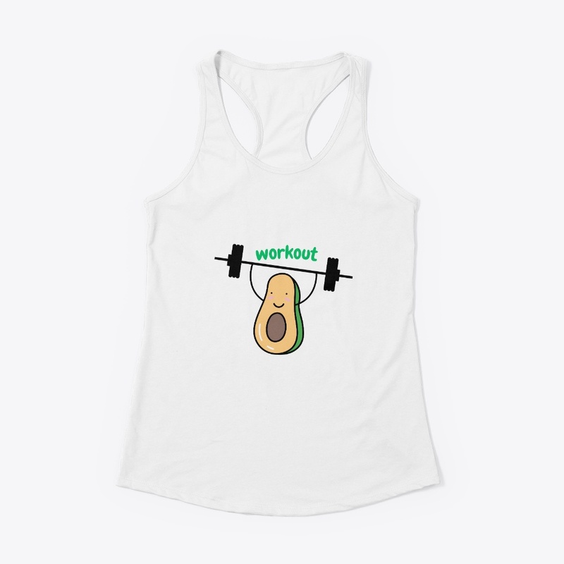 Gym funny Avocado workout