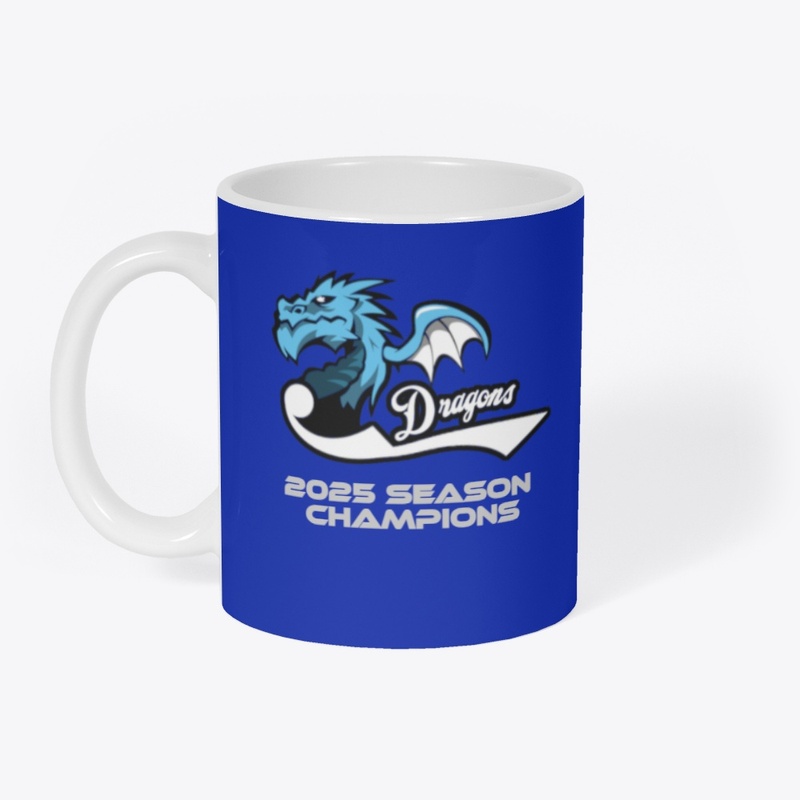Dragons 2025 Season Champions Merch