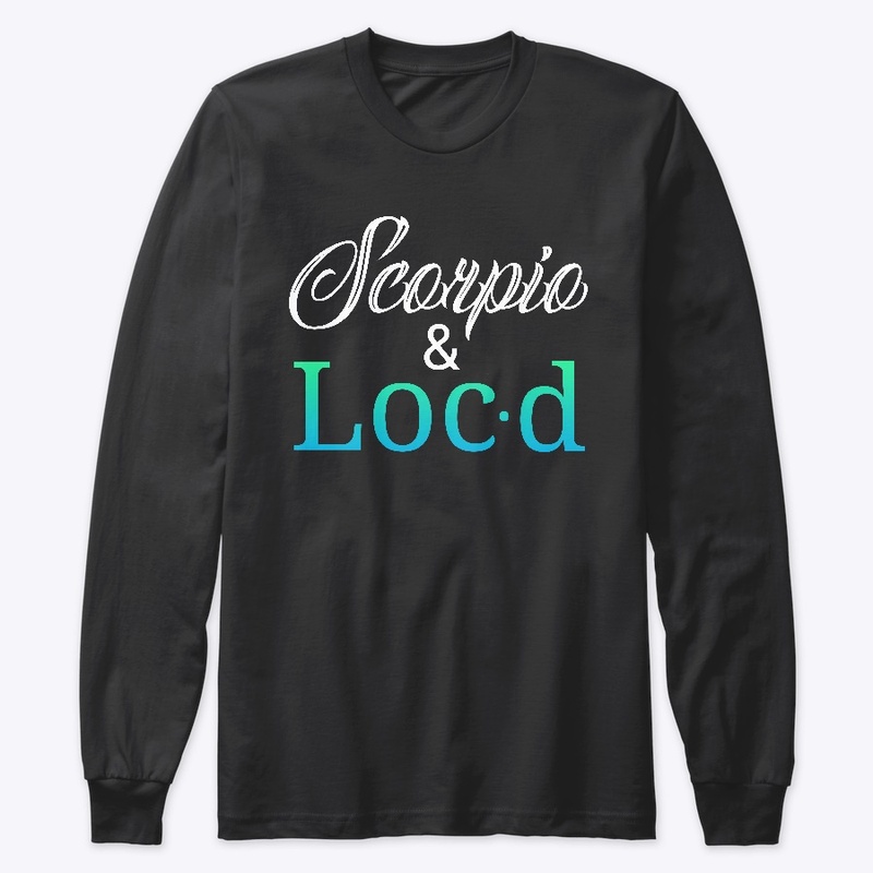 Scorpio & loc'd zodiac tee shirt