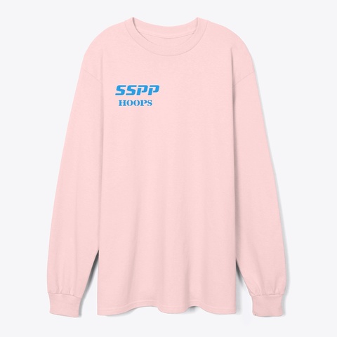 Sspp Hoops Light Pink T-Shirt Front