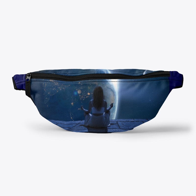 Inspirational Face Mask. In Space
