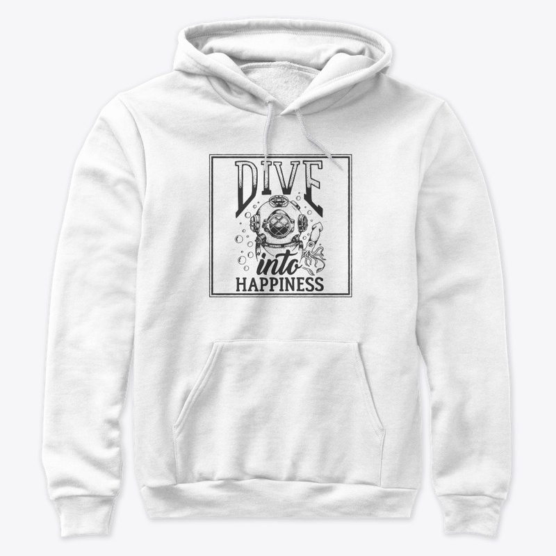 Dive Into Happiness Scuba Diving T-shirt