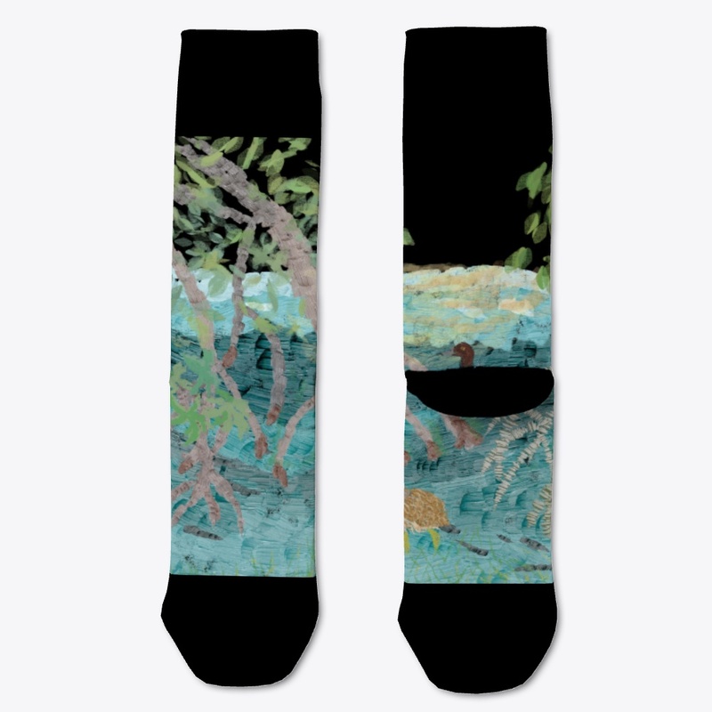 Mangroove wading birds 