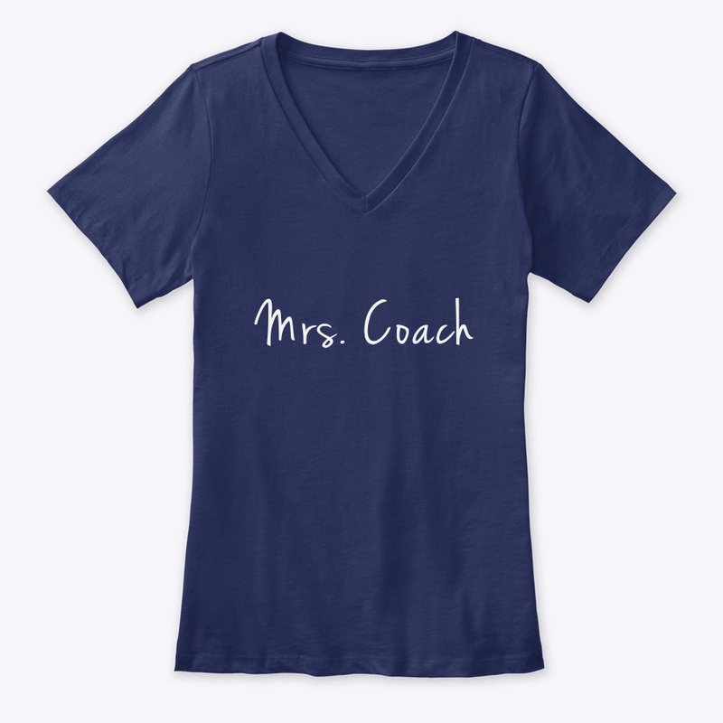 "Mrs. Coach" - V-Neck