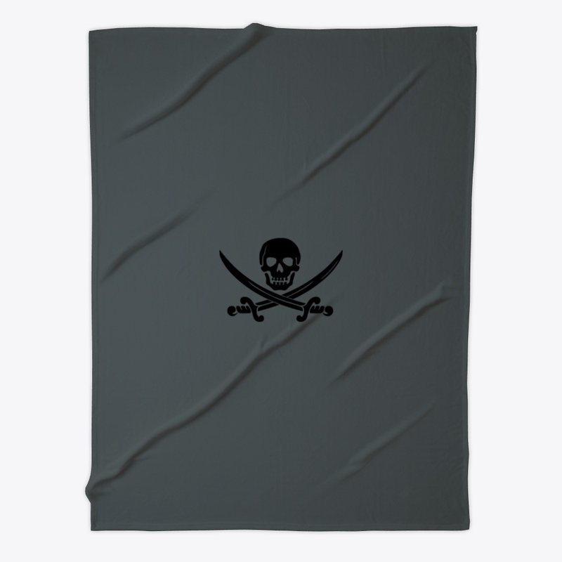 Skull pirate and sword design