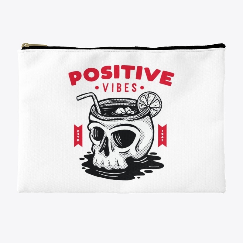 Skull Positive vibes