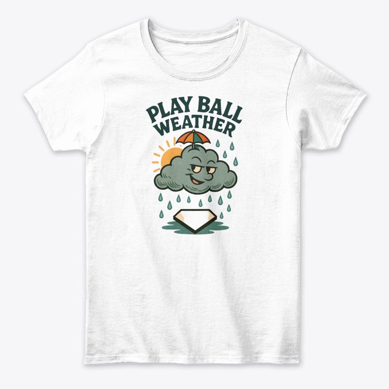 Playful Weather Baseball Tee