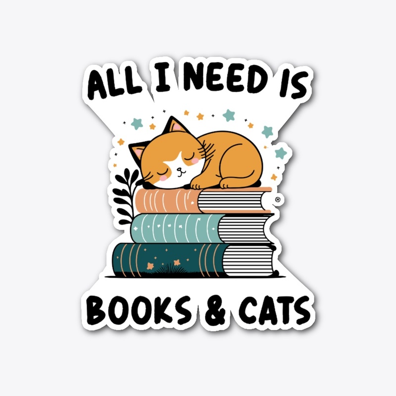 All I need is books & Cats Funny kitten