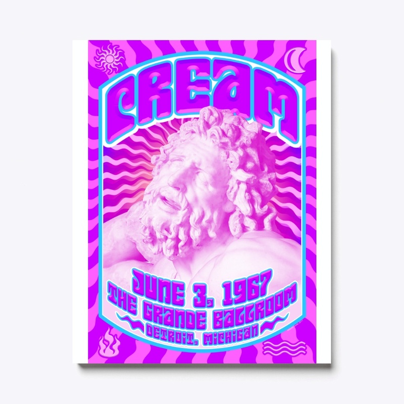 Psychedelic Poster - Cream