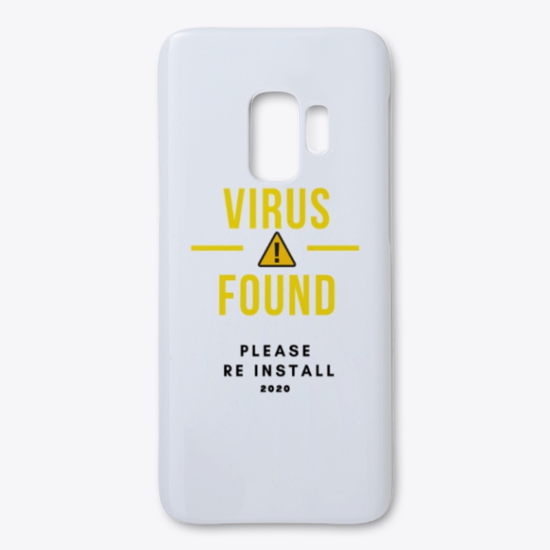 Virus Found Please Re Install 2020 - Blk