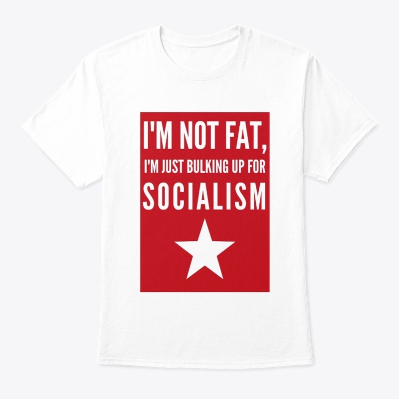 I'm Not Fat Funny Political Tee
