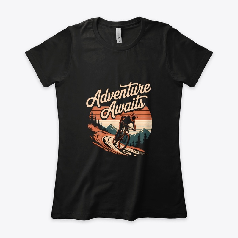  Mountain Biker Adventure Awaits Graphic
