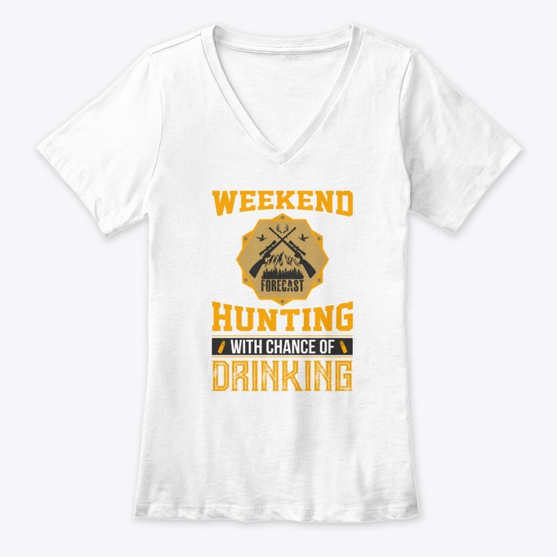 Weekend Hunting T Shirt Design