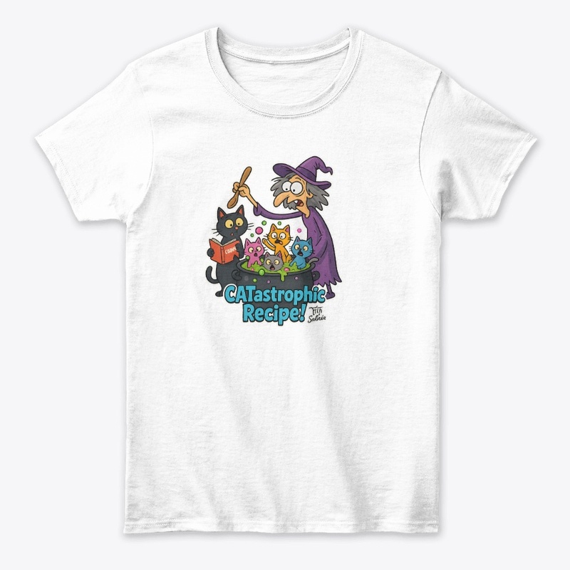 CATastrophic Recipe T-Shirt | TV Salhia