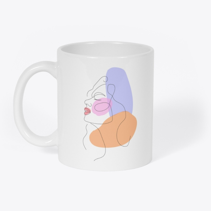 Relaxing with a cup of coffee