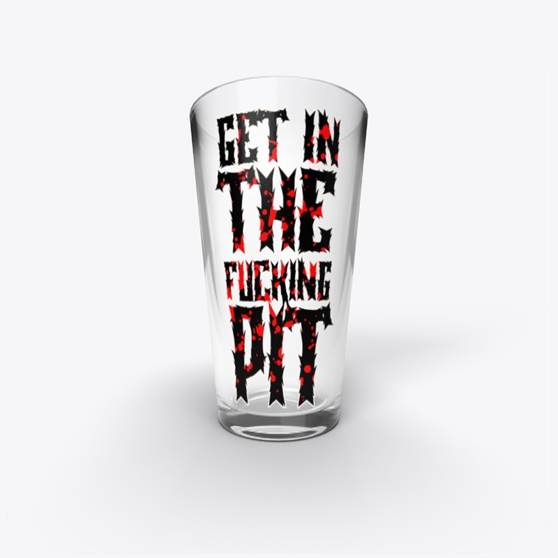 Get in the fucking pit logo