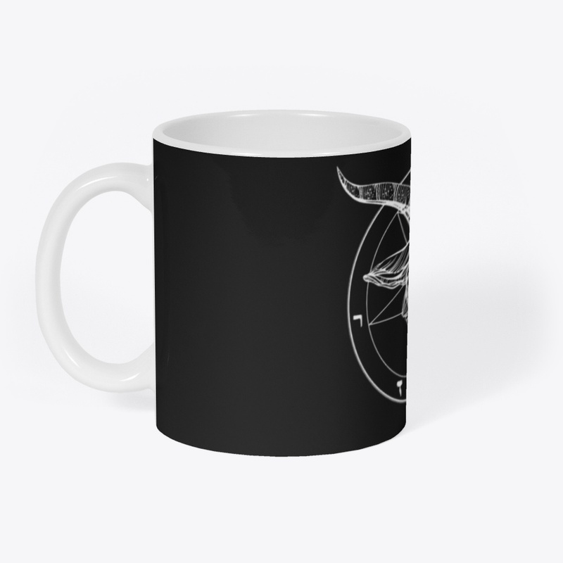 Baphomet Symbol Satanic church goth goat