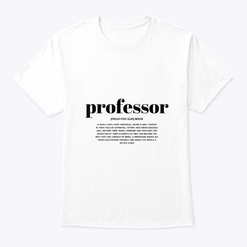 Professor Word Definition Gift
