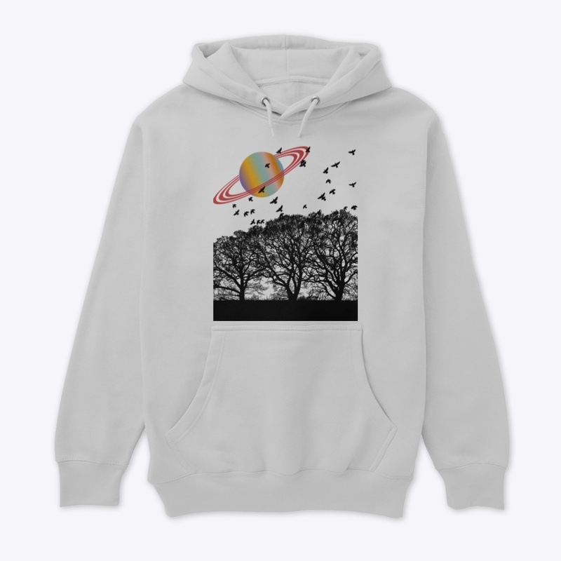 Saturn in the Night Sky