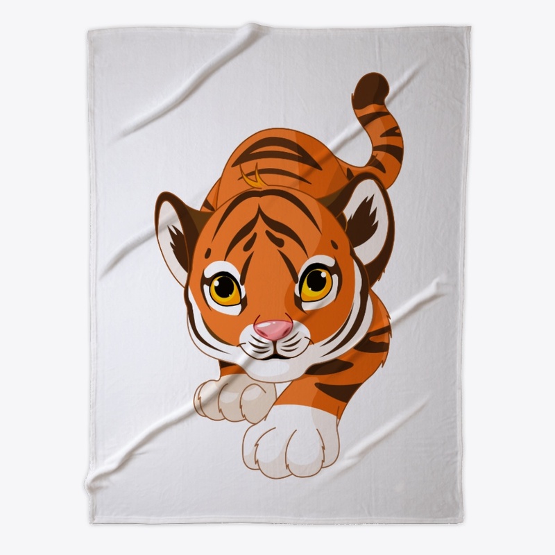 Baby Tiger on your hoodies t-shirts