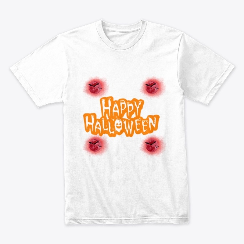 HAPPY HALLOWEEN WITH BAT SHIRTS