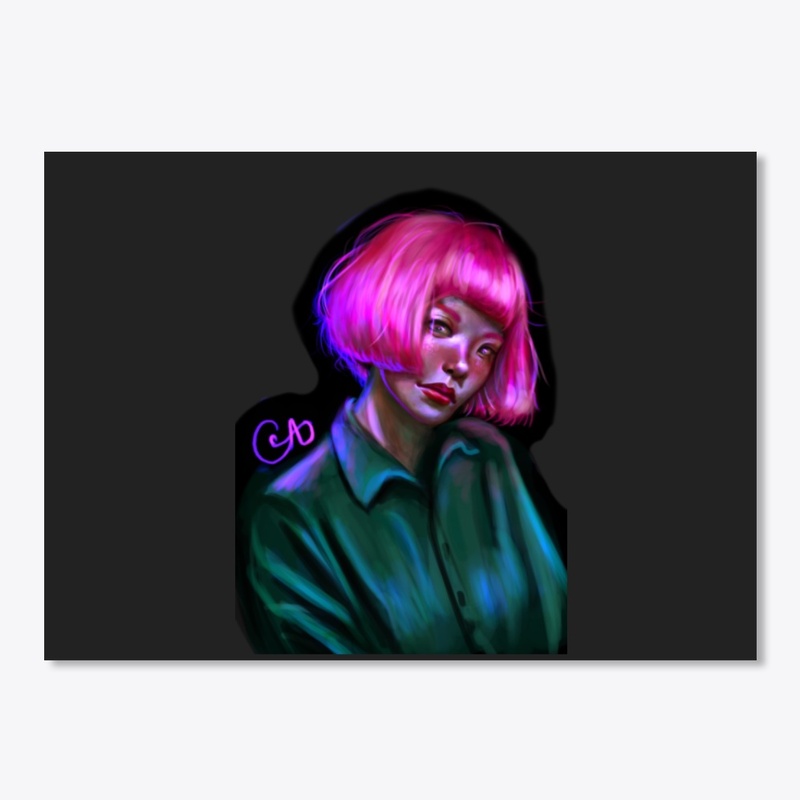 pink head