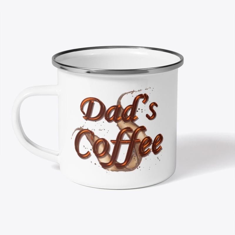 Dads Coffee Typography