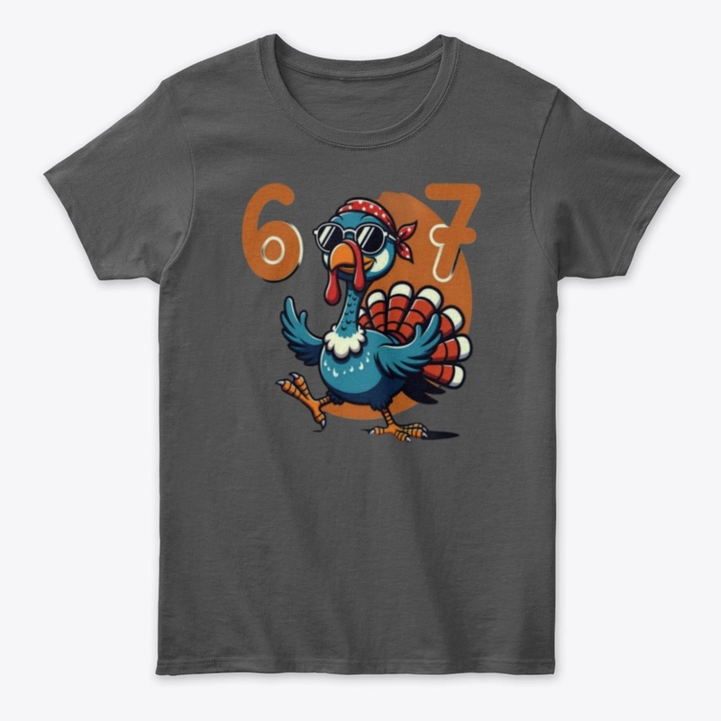Cool Retro Turkey – Funny Thanksgiving