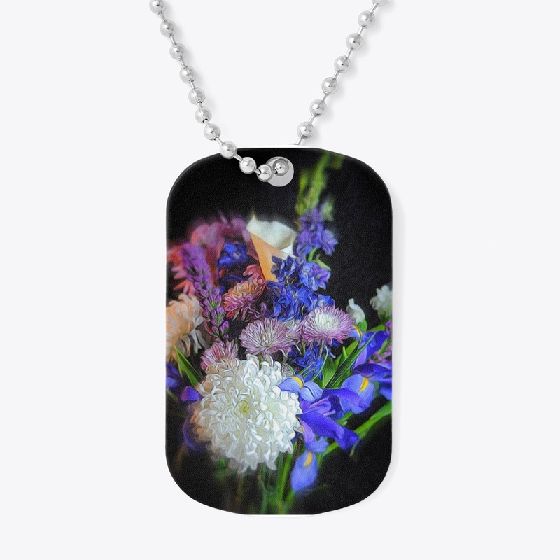 Blue Purple White Bouquet