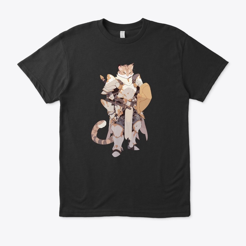 Fantasy Cat Paladin
