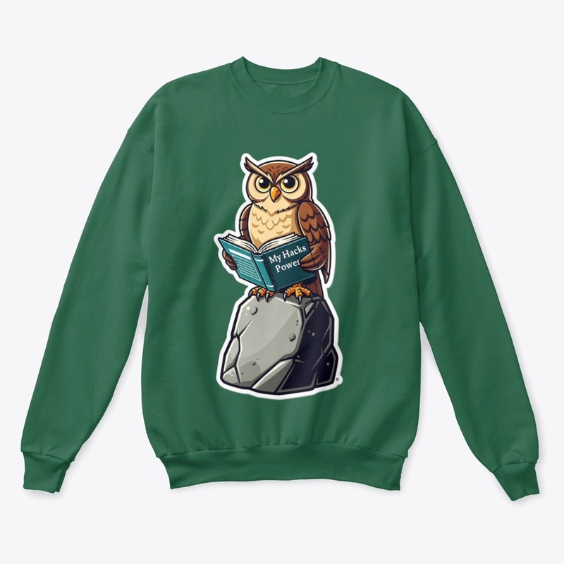 Wise Owl "My Hacks Power" Graphic Tee
