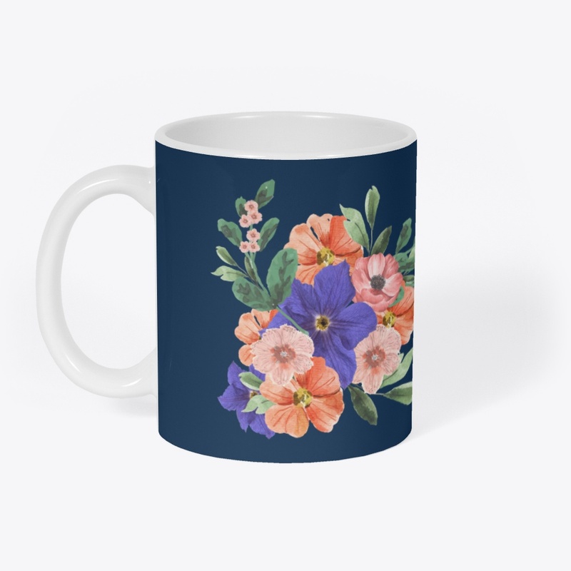 Floral watercolor design