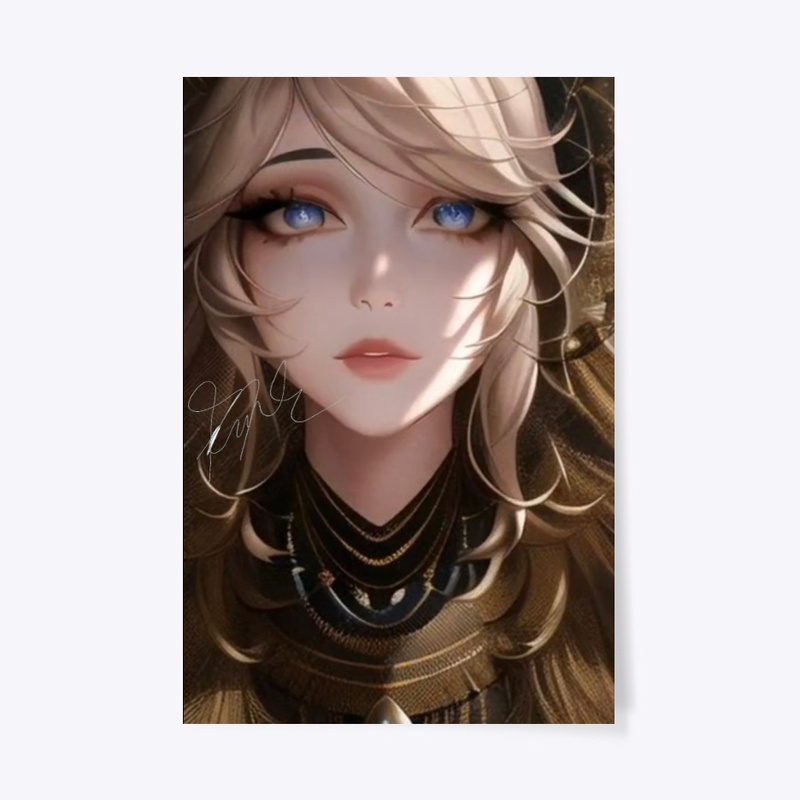 Anime Manga Themed Tiger Princess